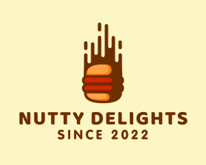 Fast Hamburger Burger logo design