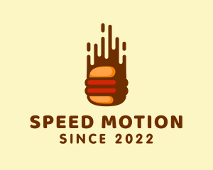 Fast Hamburger Burger logo design