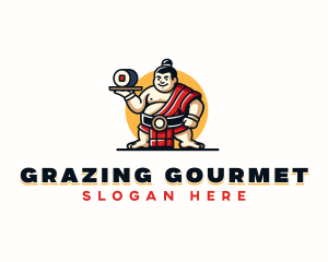 Sumo Sushi Dining logo design