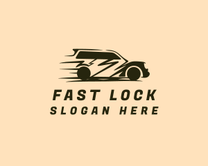 Fast Transport Vehicle logo design