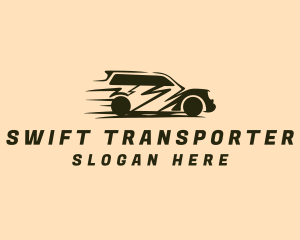 Fast Transport Vehicle logo design