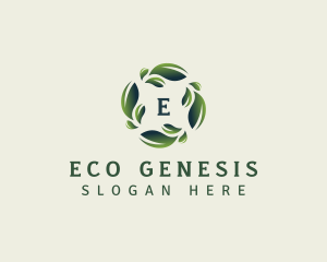 Eco Leaf Gardening logo design