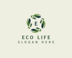 Eco Leaf Gardening logo design