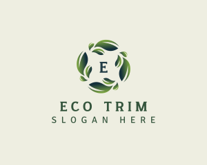 Eco Leaf Gardening logo design