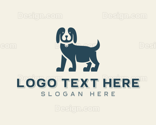 Puppy Dog Walker Logo