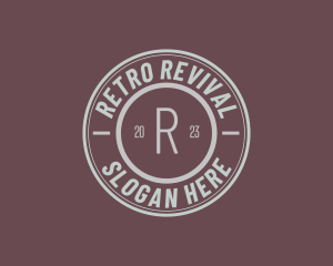 Retro Fashion Boutique logo design