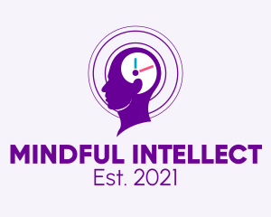 Time Awareness Mind logo design