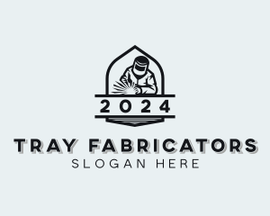 Welding Fabrication Contractor logo design