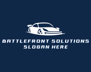 Car Transport Racing Logo
