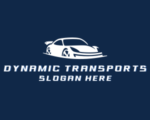 Car Transport Racing logo design