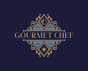 Gourmet Chef Restaurant logo design