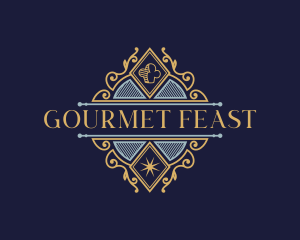 Gourmet Chef Restaurant logo design