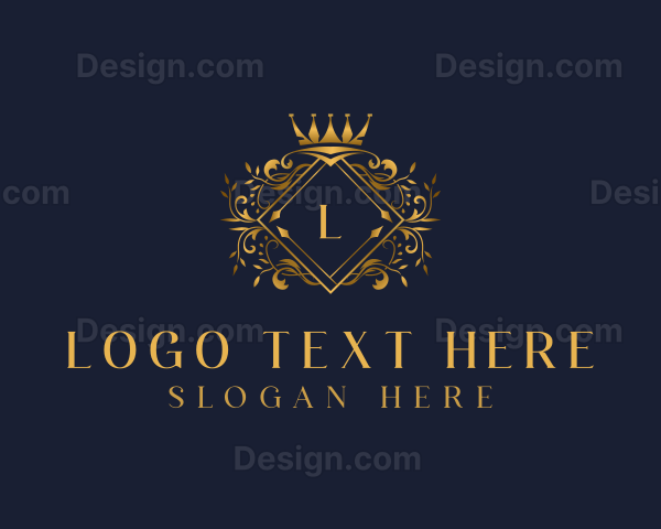 Luxury Crown Royalty Logo