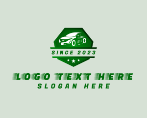 Race - Race Transport Vehicle logo design