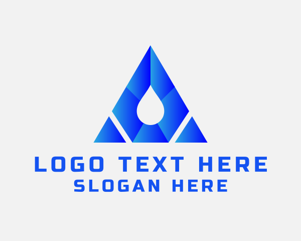 Drop logo example 3