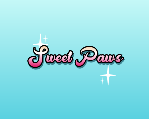 Cute Funky Business logo design