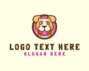 Mascot - Puppy Dog Pet logo design
