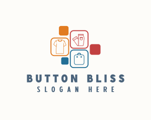 Shirt Pants Bag Clothing logo design