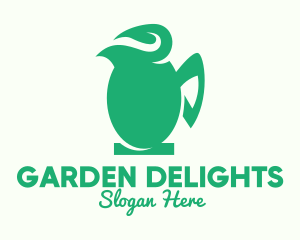 Green Herbal Pitcher logo design