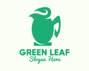 Green Herbal Pitcher logo design