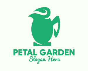 Green Herbal Pitcher logo design