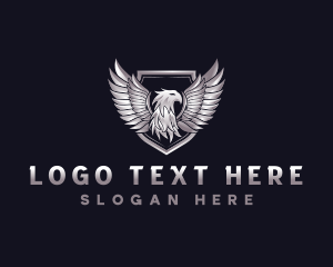 Premium Shield Eagle logo