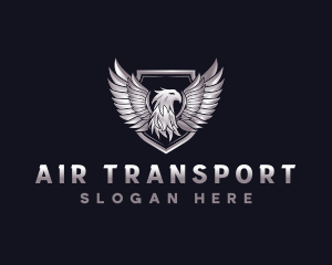 Premium Shield Eagle logo design