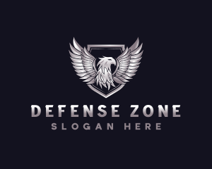 Premium Shield Eagle logo design