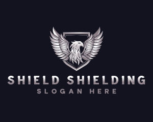 Premium Shield Eagle logo