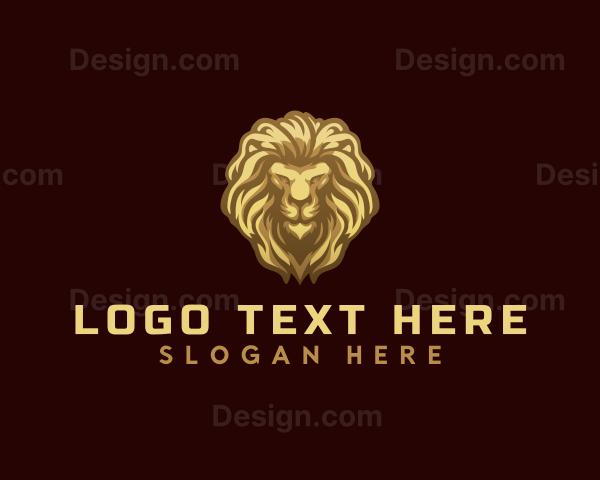 Premium Wild Lion Logo