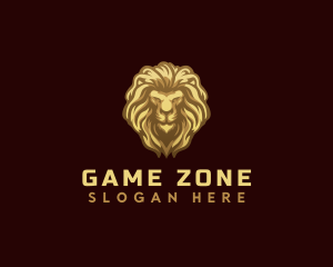 Premium Wild Lion  Logo