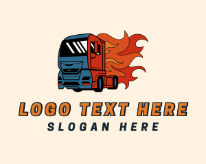 Flame Freight Truck logo