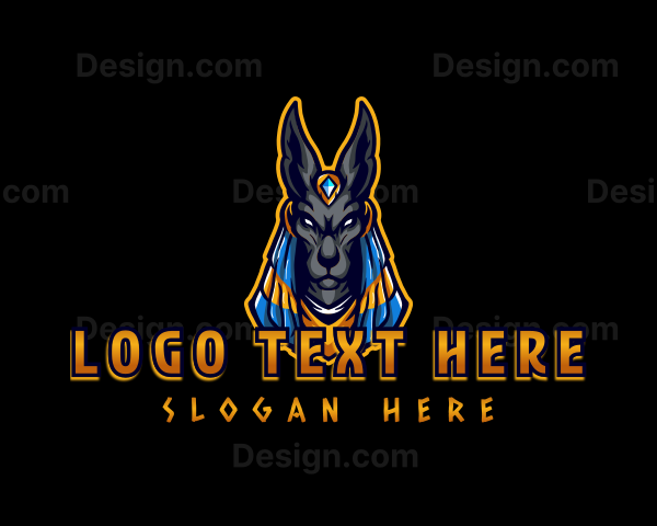 Death God Anubis Logo