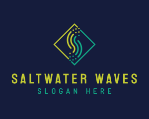 Tech Wave Letter S  logo design