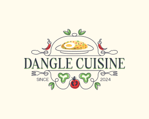 Gourmet Restaurant Cuisine logo design