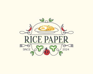 Gourmet Restaurant Cuisine logo design