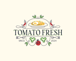 Gourmet Restaurant Cuisine logo design