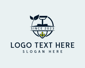 Landscaper Garden Shovel logo