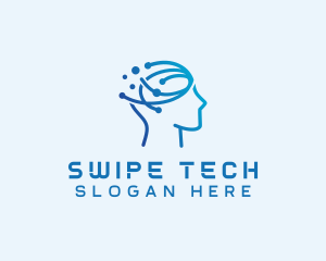 Artificial Intelligence Tech  logo design