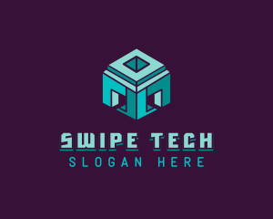 Cube AI Tech Programming logo design