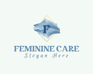 Feminine Cosmetics Watercolor  logo design