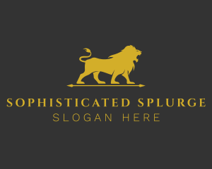 Premium Lion Business logo design