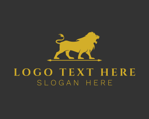 Roar - Premium Lion Business logo design