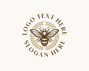 Bee Apiary Apiculture logo