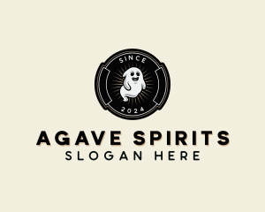 Spooky Ghost Spirit logo design