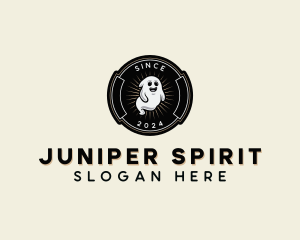 Spooky Ghost Spirit logo design