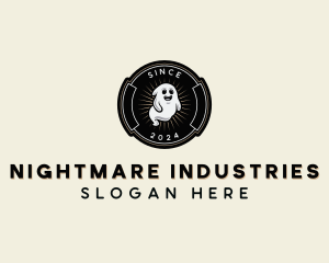 Spooky Ghost Spirit logo design