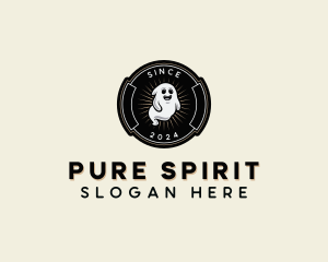 Spooky Ghost Spirit logo design