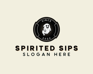 Spooky Ghost Spirit logo design