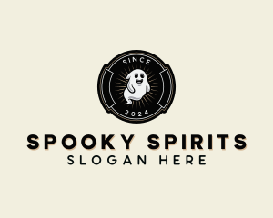 Spooky Ghost Spirit logo design